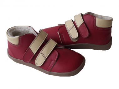 Beda Pink Barefoot zateplené topánky